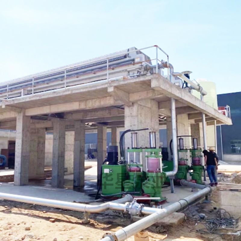 壓濾機節(jié)能進(jìn)料泵，液壓陶瓷柱塞泥漿泵