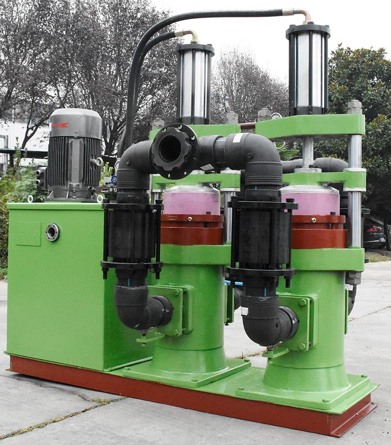 壓濾機節(jié)能進(jìn)料泵，液壓陶瓷柱塞泥漿泵