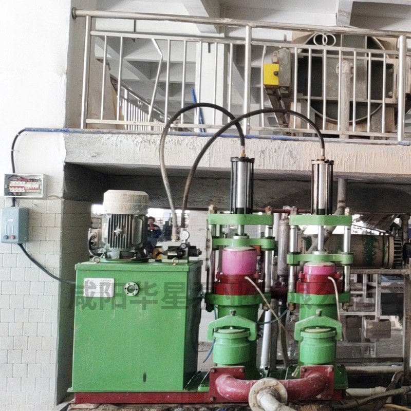 壓濾機節(jié)能進(jìn)料泵，液壓陶瓷柱塞泥漿泵