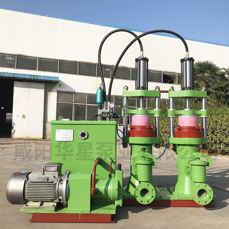 壓濾機節(jié)能進(jìn)料泵，液壓陶瓷柱塞泥漿泵